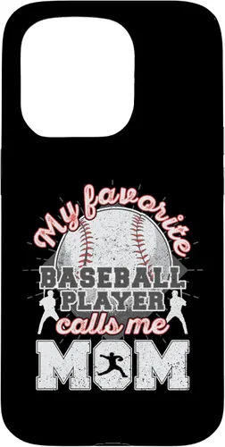 Vista 14 de Baseball Mom My Favorite Baseball Player Calls Me Mom Case for iPhone 17