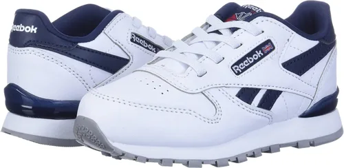 Vista 7 de Reebok Tenis clásicos unisex de cuero Step N Flash Light Up