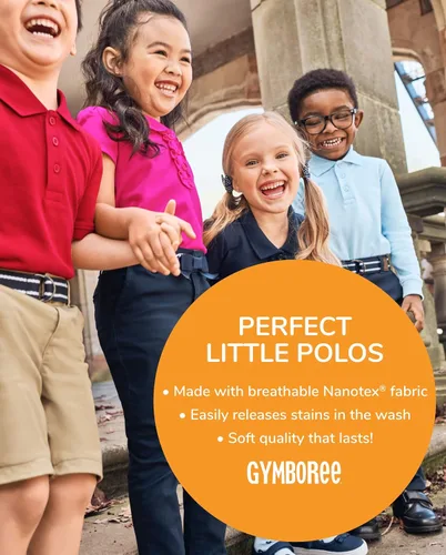 Vista 4 de Gymboree Polo de manga larga para niños y niños pequeños