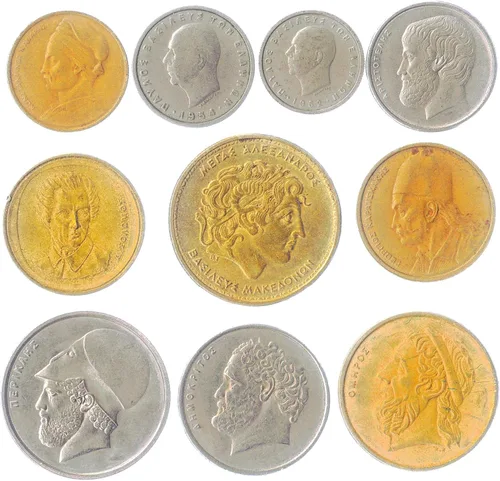 Vista 52 de Argentina 10 Monedas Mixtas de Novedad Cabeza de la Libertad Sol de Mayo Token Mundial Monedas de Fantasía