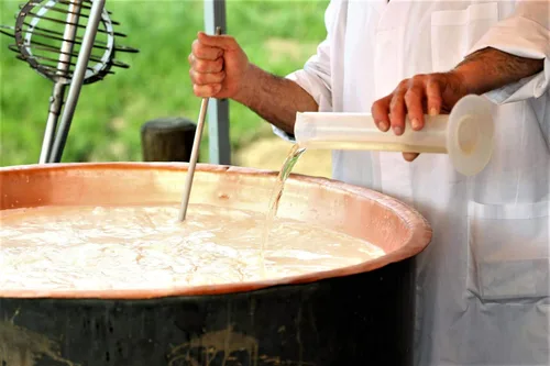 Vista 4 de Microbial cuajo mezcla de queso coagulante microset cada sobre es de 0.18 oz añadir 1 sobre a 4 galones (15 litros) de leche Se puede utilizar