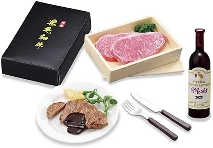 Vista 8 de Re-Ment Regalos de declaración de impuestos de la ciudad natal en miniatura Japan Foods Juego completo de 8 paquetes de Rement