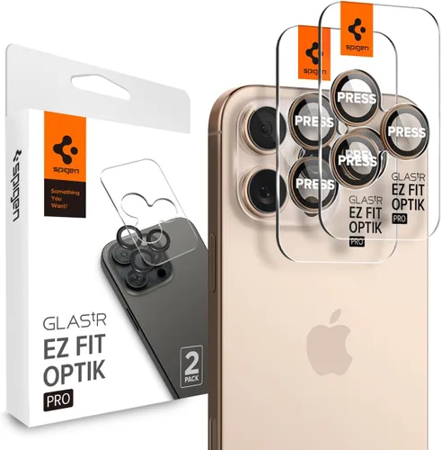 Vista 13 de Spigen Protector de pantalla para lente de cámara [GlasTR EZ Fit Optik Pro] diseñado para iPhone 17 Pro Max iPhone 17 Pro iPhone 16 Pro Max 16