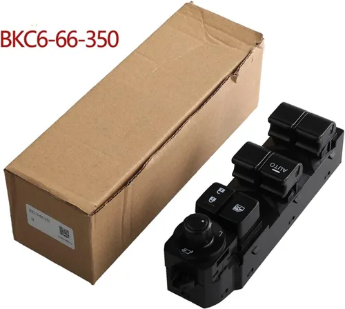 Vista 4 de BKC6-66-350 Interruptor de control de elevalunas eléctrico maestro delantero izquierdo compatible con M-azda CX-5 13-16 Compatible con M-azda 3