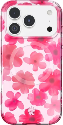 Vista 304 de VELVET CAVIAR Funda para iPhone 15, compatible con MagSafe, probada contra caídas de 10 pies, fundas protectoras de diseño, leopardo color rosa