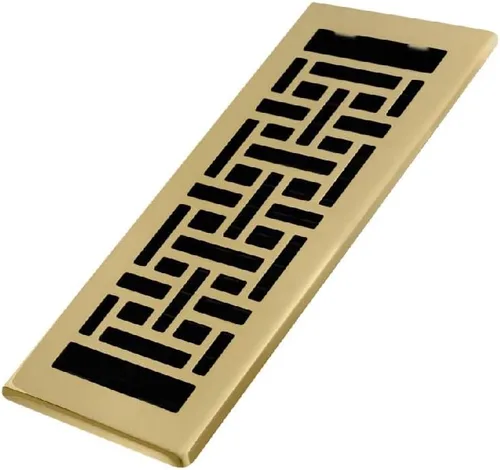 Vista 36 de Decor Grates Registro de suelo oriental AJH212-RB, 2 x 12 pulgadas, acabado de bronce frotado