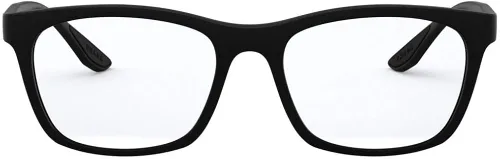 Vista 2 de Prada Linea Rossa PS 02NV - Lentes para hombre, goma negra, 55
