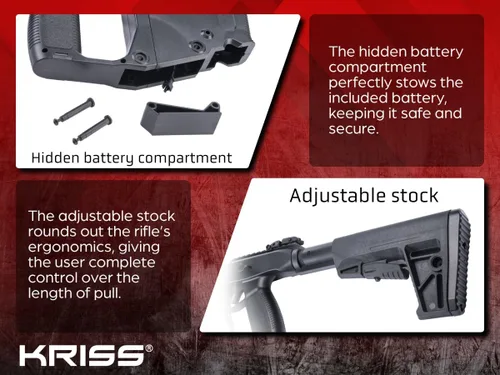 Vista 3 de Evike Airsoft - 6mmProShop Kriss Vector Licenciado Airsoft LPAEG SMG