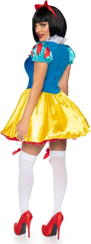 Vista 3 de Leg Avenue Cuento de hadas Blancanieves para mujer