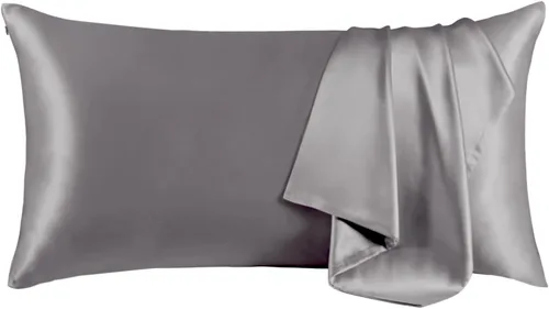 Vista 52 de THXSILK Funda de almohada 100% seda de morera para la salud del cabello y la piel, funda de almohada suave y lisa con cremallera oculta, ambos lados