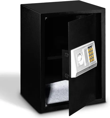 Vista 3 de Giantex Caja fuerte electrónica digital grande cerradura teclado seguridad oficina casa hotel arma capacidad 1.8 pies cúbicos