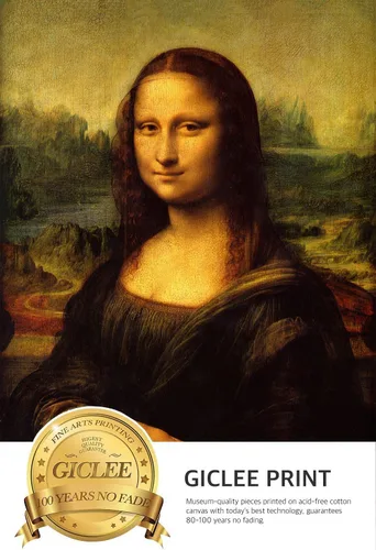 Vista 5 de Niwo ART - La última cena, por Leonardo DaVinci, Reproducción de pintura al óleo - Arte de pared giclée para decoración del hogar, envoltura