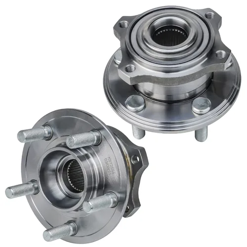 Vista 31 de Detroit Axle - 2 rodamientos de rueda delanteros para Ford Contour Mercury Cougar Mystique Volvo S40 V40, trasero para Escape Mariner Mazda Tribute