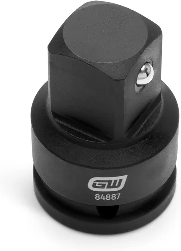Vista 2 de GEARWRENCH - Juego de 6 adaptadores de impacto de 1/4", 3/8", 1/2", 3/4" 84928A-07 (Paquete de 12)