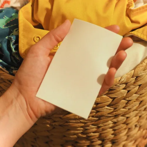 Vista 7 de Tiras de detergente para ropa Manzanilla Hojas de detergente para ropa de bajo desperdicio 48 cargas