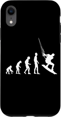 Vista 8 de iPhone 15 Kitesurf Evolution Kitesurfing Kitesurfer Funny Case