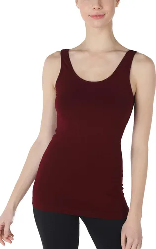 Vista 28 de NIKIBIKI Playera sin costuras clásica premium para mujer, fabricada en EE. UU., talla única