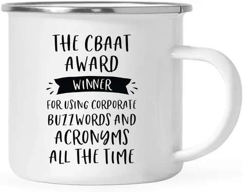 Vista 45 de Andaz Press Taza de café de acero inoxidable de 11 onzas con diseño de fogata, regalo divertido para compañero de trabajo, ganador del premio