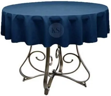 Vista 17 de Mantel redondo de poliéster de 72 pulgadas, disponible en más de 45 colores, ideal para restaurantes y superposiciones versátiles de eventos, elige