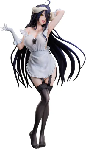 Vista 21 de QAHEART Figuras de Albedo Figura de Shalltear Bloodfallen de Anime Figura de PVC Modelo de Anime Figura de Acción Ornamentos para Fans 20CM/7.87IN