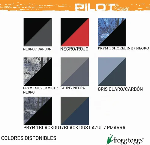 Vista 9 de FROGG TOGGS Pilot 2 Guide - Chaqueta impermeable transpirable de 3 capas Negro/gris carbón
