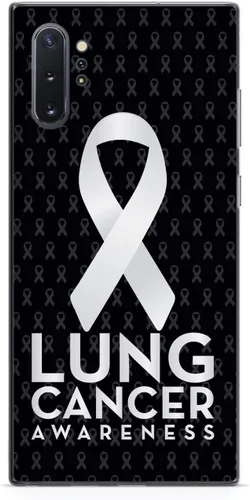 Vista 23 de Inspired Cases - Funda con textura 3D para iPhone Xs Max - Funda protectora de goma para Apple iPhone Xs Max - Concientización sobre el cáncer