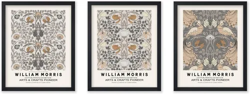 Vista 62 de Poster Master Impresión Vintage del Ladrón de Fresas - Póster Retro de William Morris - Arte de Patrón Floral - Regalo para Hombres y Mujeres