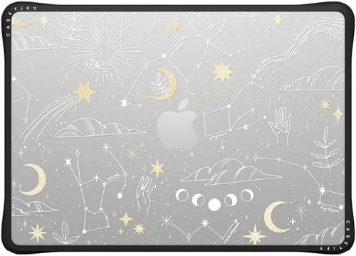 Vista 18 de CASETiFY Impact - Funda para MacBook Air de 13 pulgadas (M1/Intel) [esquinas de impacto acolchadas/resistente a los arañazos/agarre antideslizante]