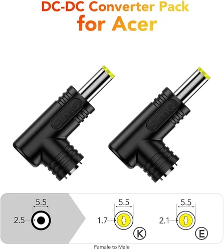 Vista 2 de para portátil portátil - Kits de conectores de adaptador de corriente