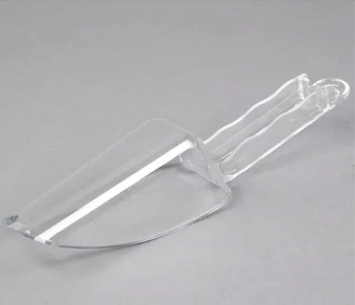 Vista 7 de Soro Essentials - Juego de 2 cucharas de hielo de policarbonato de 6 onzas de color transparente - Cucharas para palas de hielo, cucharas de cocina