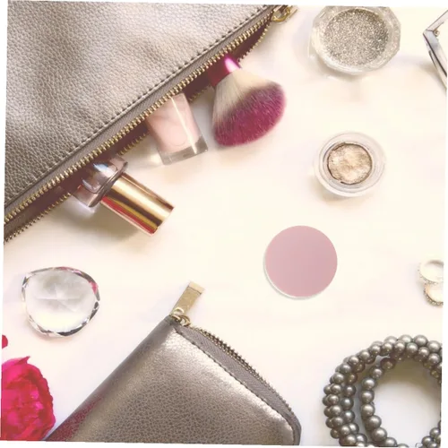 Vista 7 de CALLARON Caja de polvo con espejo, esponjas de maquillaje para base, maquillaje de soplo, rubor, maquillaje, contenedor de polvo recargable, esponja