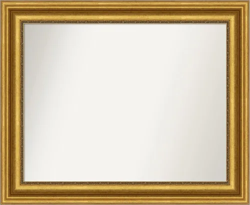 Vista 40 de Amanti Art Espejo de pared, elegante espejo con marco de miel cepillada para decoración de pared o uso como espejo de baño para sobre el fregadero