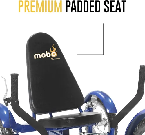 Vista 5 de Triciclo Mobo Triton Cruiser Azul