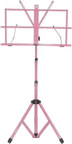 Vista 9 de SKY Soporte de música plegable ligero y ajustable con bolsa de transporte, color negro