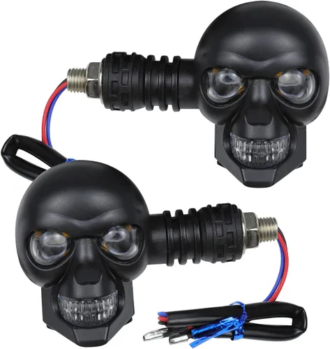 Vista 8 de 2 luces LED de señal de giro para motocicleta, impermeable