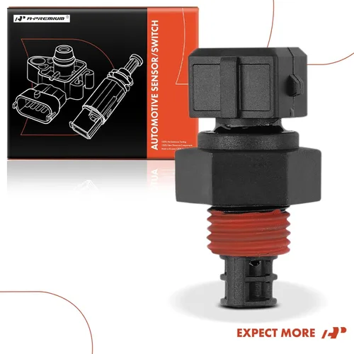 Vista 7 de A-Premium Sensor de temperatura de carga de aire compatible con Hyundai y Kia Para Hyundai Sonata Accent Tucson Santa Fe Tiburon Kia Optima