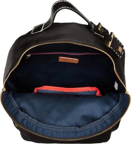 Vista 3 de Tommy Hilfiger Mochila Julia para mujer, Negro oscuro
