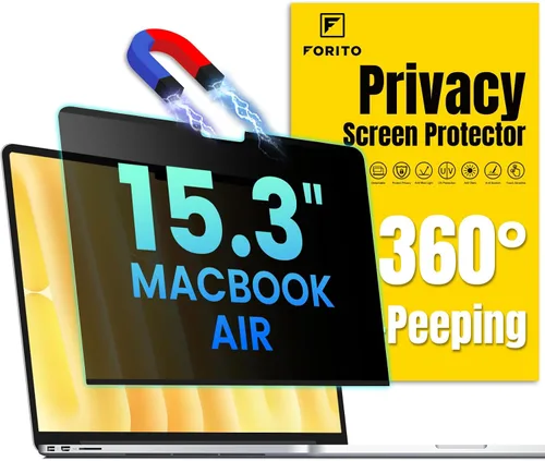 Vista 18 de F FORITO Protector de pantalla magnético de privacidad compatible con MacBook Pro de 13 pulgadas (2016, 2017, 2018, 2019, 2020, 2021, 2022, M1, M2)