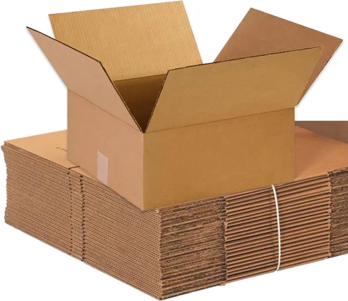 Vista 6 de PARTNERS BRAND Cajas de cartón corrugado de 14 x 14 x 6, planas de 14 pulgadas de largo x 14 pulgadas de ancho x 6 pulgadas de alto, paquete de 25