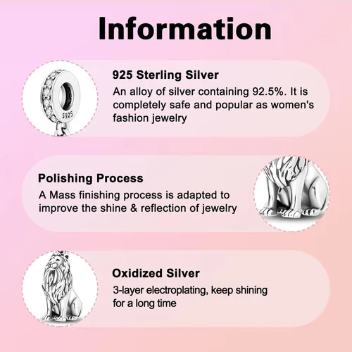 Vista 81 de Abalorios de plata de ley 925 con letras de la A ~ Z, para pulseras, collares, Día de San Valentín, Día de la Madre, joyería regalos para mujeres