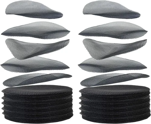 Vista 18 de Macetas de plástico negro RooTrimmer de 4/6/8 pulgadas, paquete de 15, plástico engrosado con agujeros de drenaje, para interior/exterior