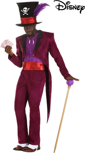 Vista 7 de Disney Disfraz de Dr. Facilier para adultos, disfraz de princesa y rana para Halloween