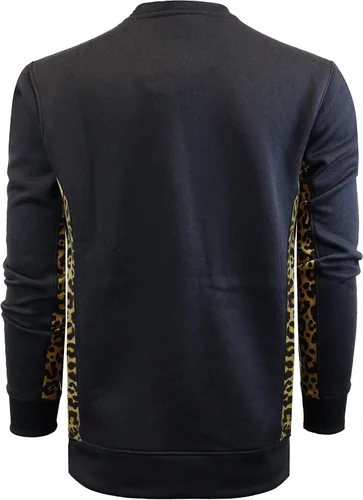 Vista 6 de SCREENSHOT APPLIQUE F11966 Premium Fleece Streetwear Chenille EMB Crew Neck Sweatshirt - Classic Fit