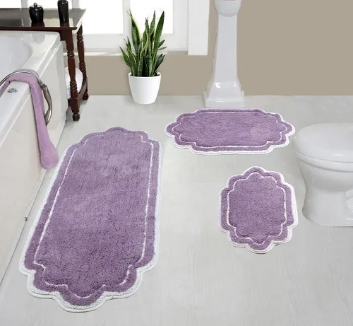 Vista 15 de Home Weavers - Tapete de baño 100% algodón copetudo, supersuave y absorbente, lavable a máquina y apto para secadora lino