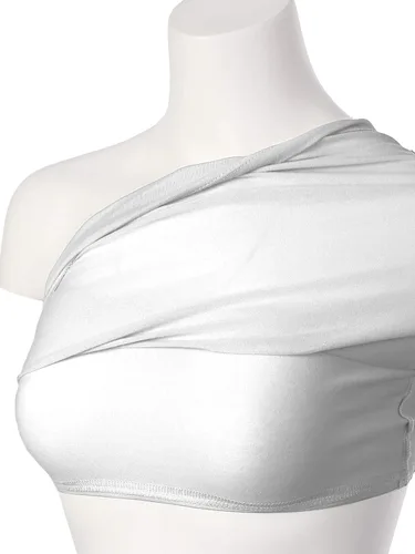 Vista 5 de MixMatchy - Juego de camisetas básicas tipo tubo con espalda descubierta para mujer, sin tirantes, casuales