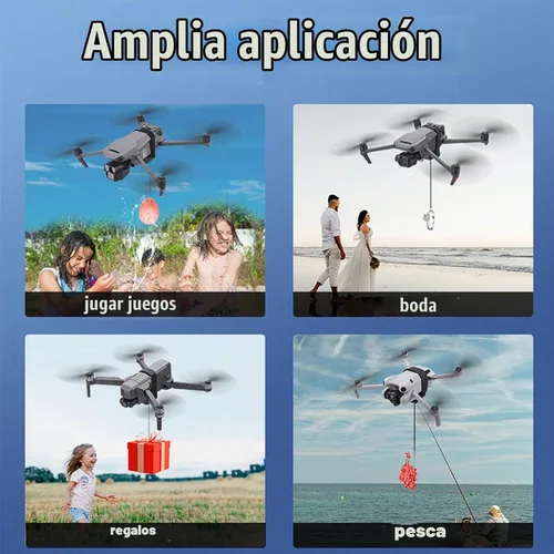 Vista 8 de Dispositivo de liberación de carga útil para drones DJI Mini 4 Pro/Mini 3 Pro/Air 3S/Air 3/Mavic 3/Mavic 3 Pro Drone Clip dispositivo de transporte