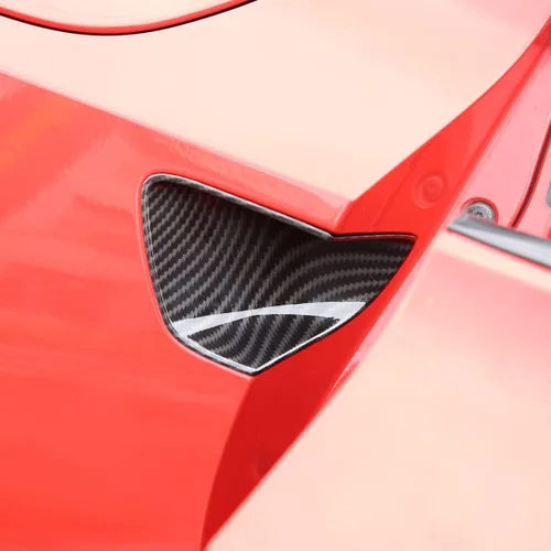 Vista 7 de Cubierta protectora de pintura para manija de puerta de automóvil, cubierta protectora de arañazos compatible con Chevrolet Corvette C7 2014 2015
