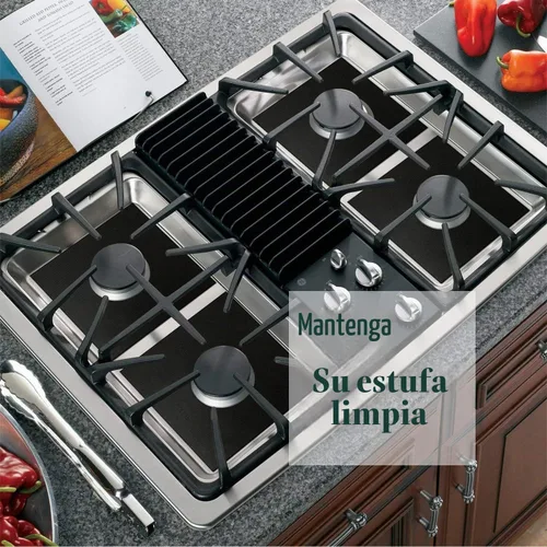 Vista 12 de Forlivese Cubiertas reutilizables para quemadores de estufa de gas, paquete