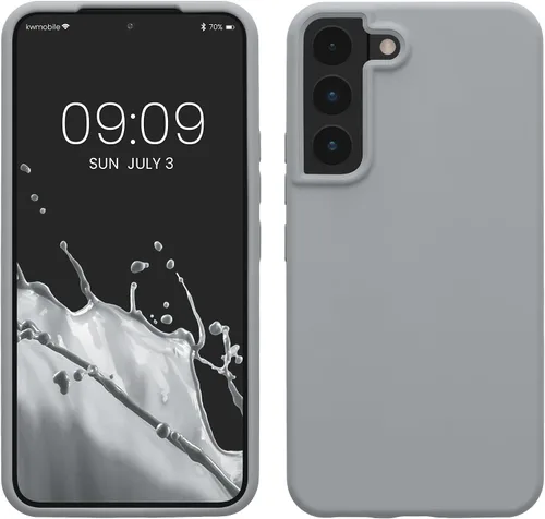 Vista 294 de kwmobile Funda compatible con Samsung Galaxy S9 - Funda de silicona TPU con acabado suave - Blue Reef