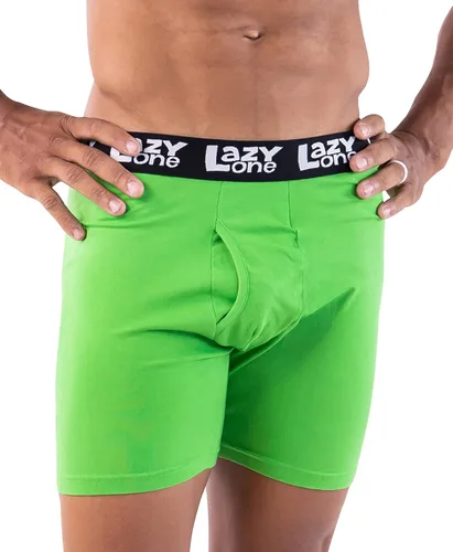 Vista 3 de Lazy One Divertidos calzoncillos tipo bóxer para hombre, ropa interior para hombre